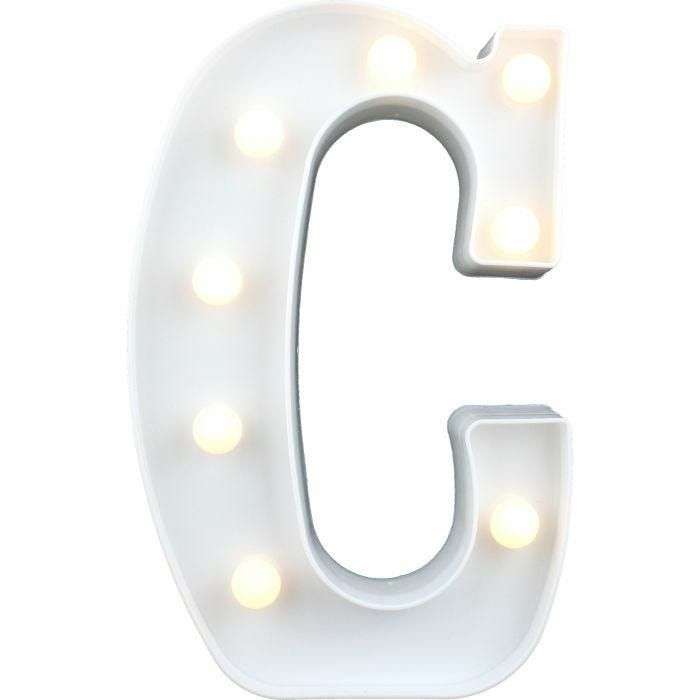 LED Letter Lights - C