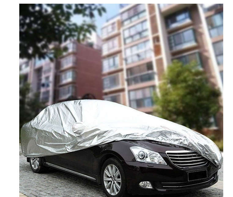 Large Waterproof Car Cover - Silver