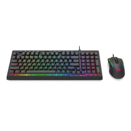 Redragon RYLO 6-Button 90% RGB Gaming Keyboard & Mouse Combo - Black - Redragon RYLO 6-Button 90%...