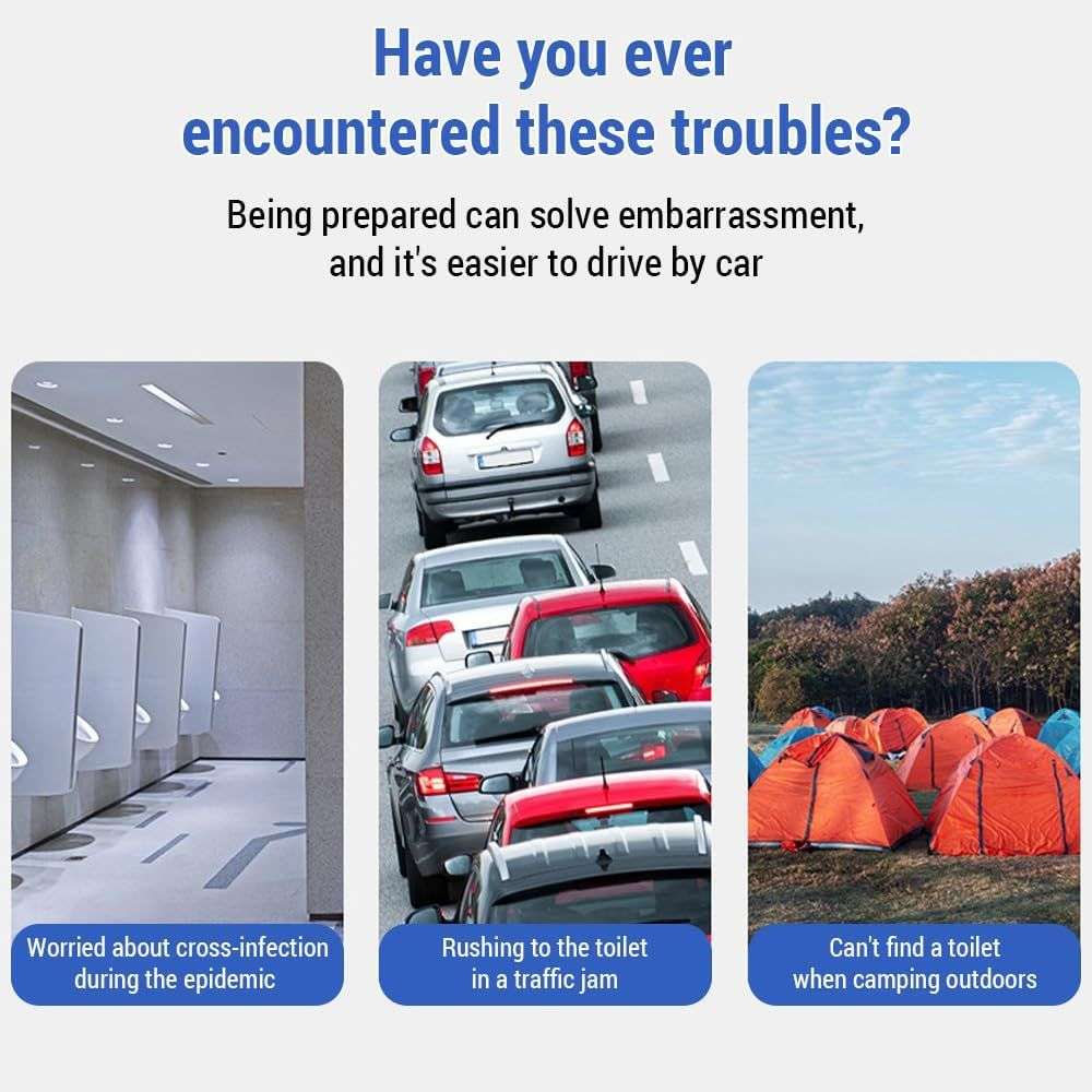Portable Camping Handy Foldable Toilet for Travel