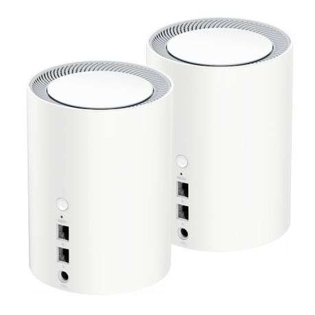 Cudy - AX3000 Wi-Fi 6 Mesh Kit 2 Pack - White - Cudy - AX3000 Wi-Fi 6 Mesh Kit 2 Pack - White