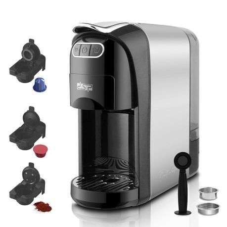 DSP 3-in-1 Multi-functional Capsule Coffee Machine -20bar 1400W