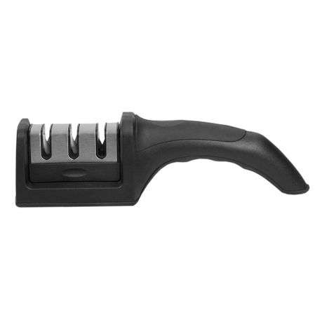 Manual Kitchen Knife Sharpening Tool - Black