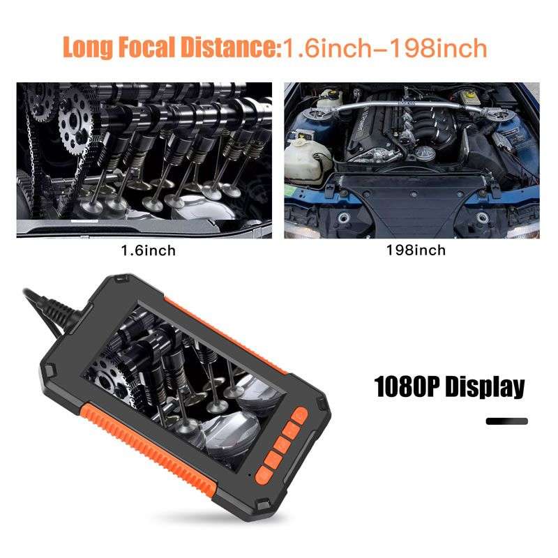 INSKAM 4.3" IPS LCD Screen Industrial 5M Endoscope