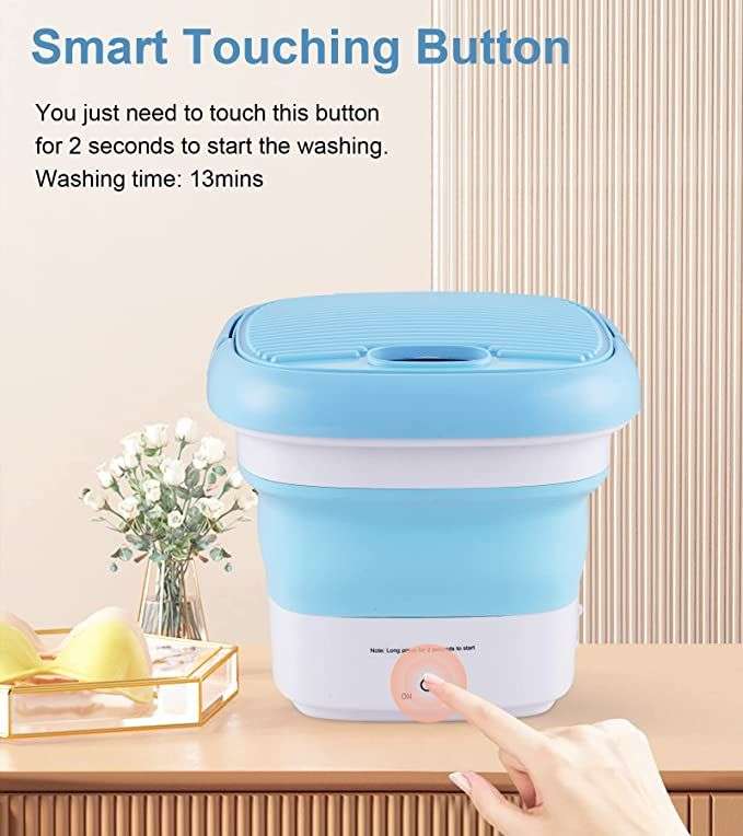Portable Foldable Mini Folding Washing Machine
