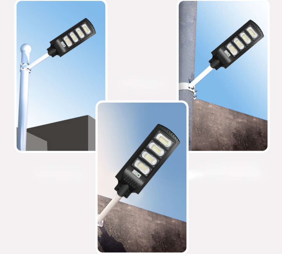 Classic Outdoor Solar Street Light with Remote-120W
