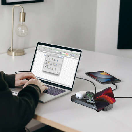 Unitek - MagMighty Combo 5 5-in-1 Charging Pad - Unitek - MagMighty Combo 5 5-in-1 Charging Pad