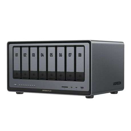 Ugreen - NASync DXP8800 Plus 8-Bay NAS - Ugreen - NASync DXP8800 Plus 8-Bay NAS