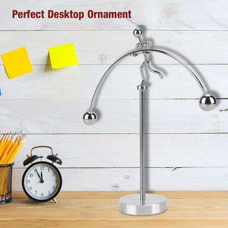 Decorative Figurine Accent for Home, Office or Display Shelves  Physics Weightlifter...