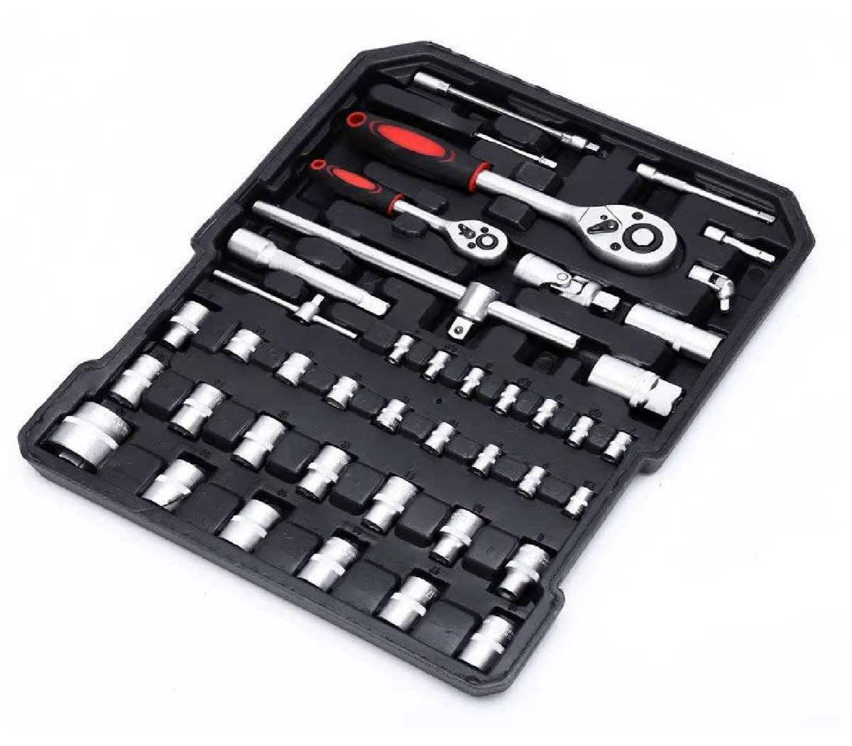 Professional 187 Piece Chrome Tool Set