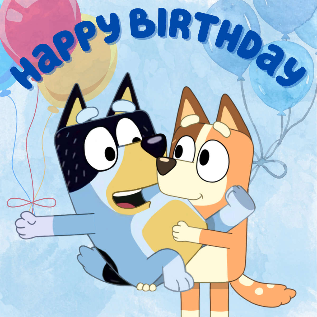 Bluey Party Stickers - Pack of 25