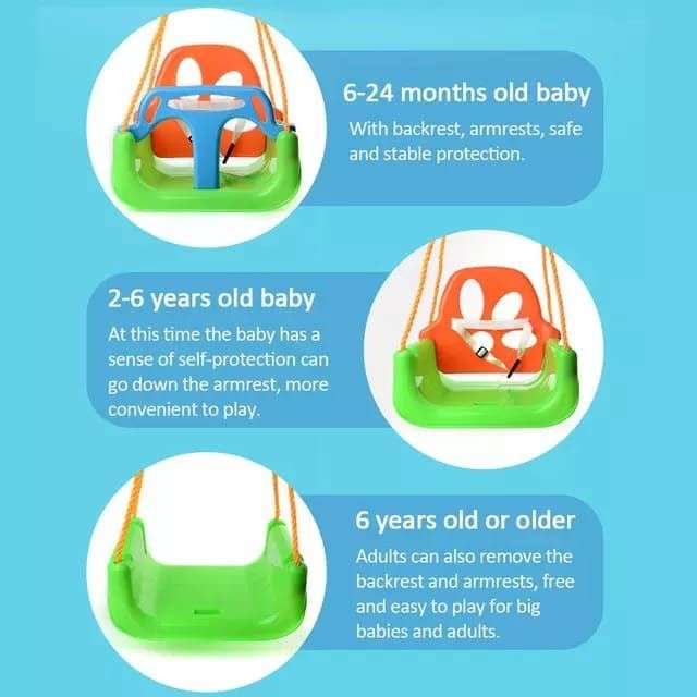 3-In-1 Toddler Swing Seat