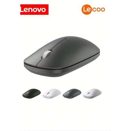 Lenovo Lecoo - WS214 - 2.4G Slim Portable 1200 DPI Wireless Mouse - Black