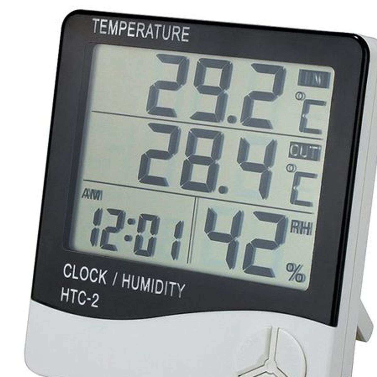 Temperature & Humidity Monitor Alarm Clock