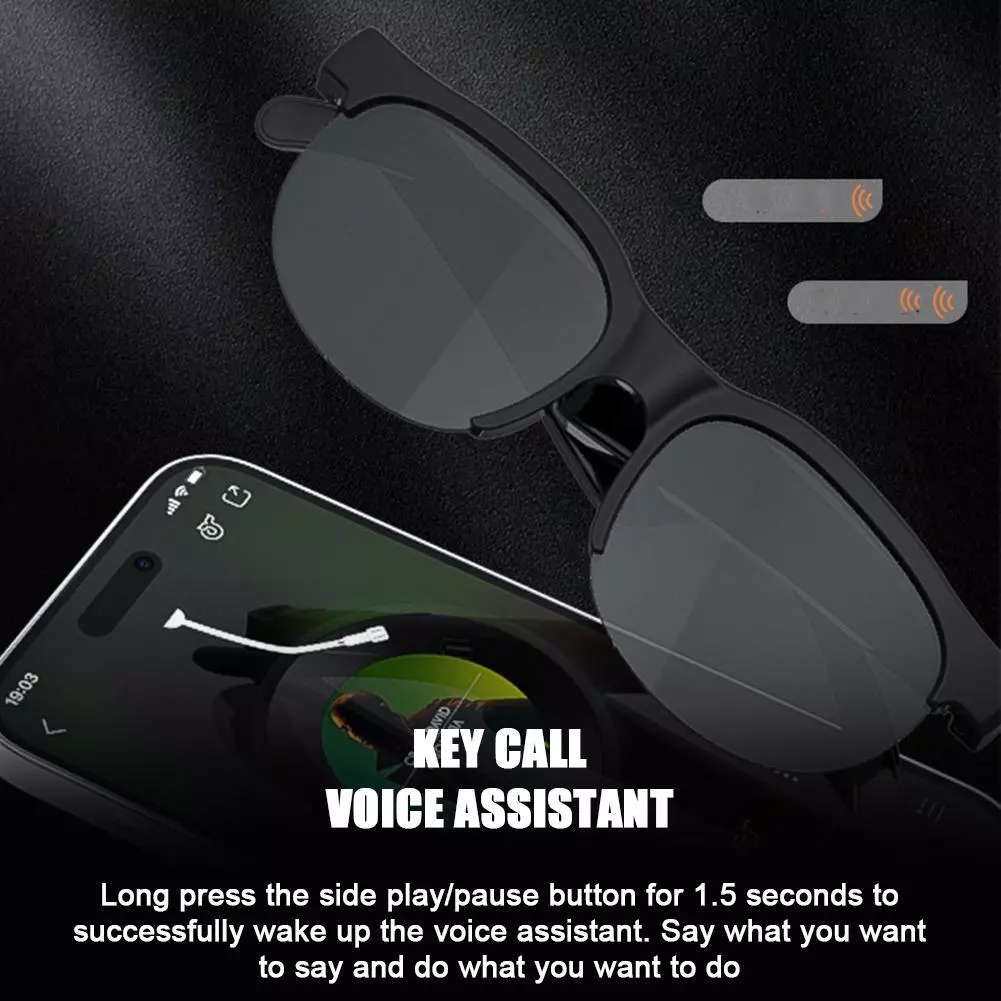 Smart Wireless Audio Sunglasses