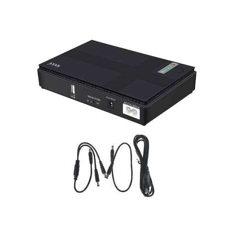 15000 Mah Backup UPS MINI Wifi Router Charger DC 24, 15, 12, 9, 5V