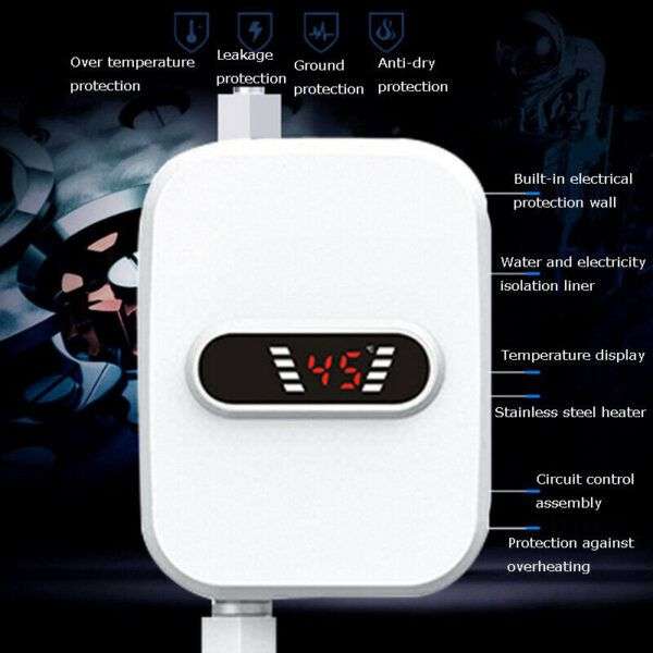 Tankless Instant Electric Hot Water Heater