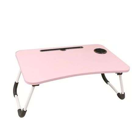 Portable Foldable Laptop Stand Desk - pink
