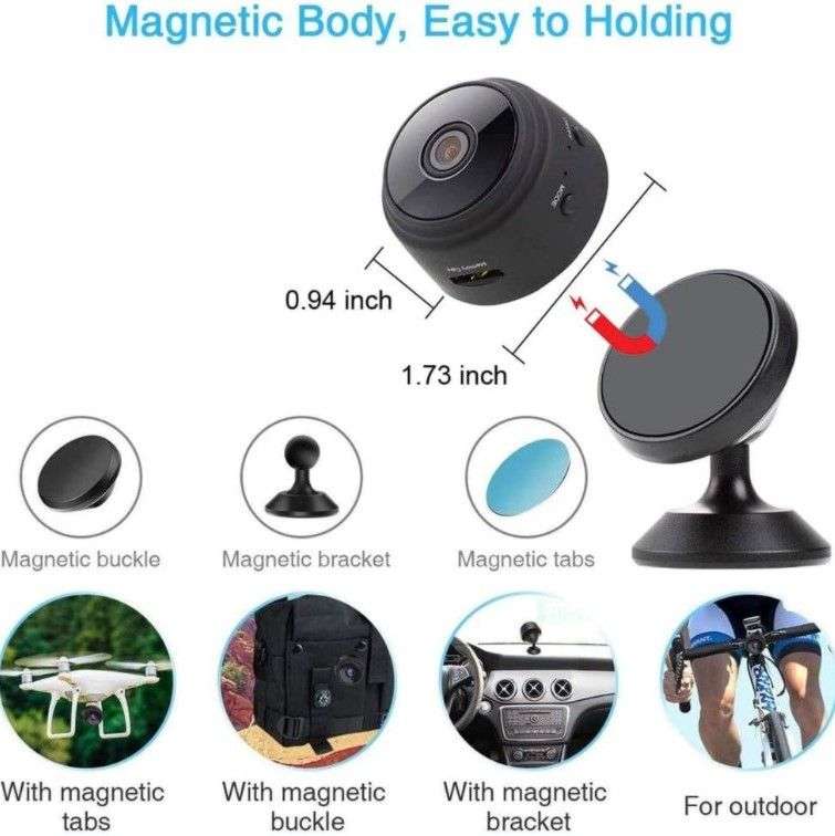 Security 1080P HD Wireless Mini Camera Motion Detection, Recording