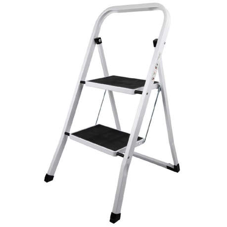 2 Step Ladder With Non Slip Steps - 2 Step Ladder With Non Slip Steps