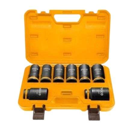Ingco - Deep Impact Socket Set 3/4'' DR - 8 Pieces - Ingco - Deep Impact Socket Set 3/4'' DR - 8 ...