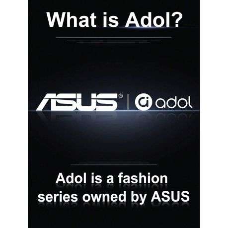 ASUS Adol- Wireless Earbuds With Rotatable Case - White