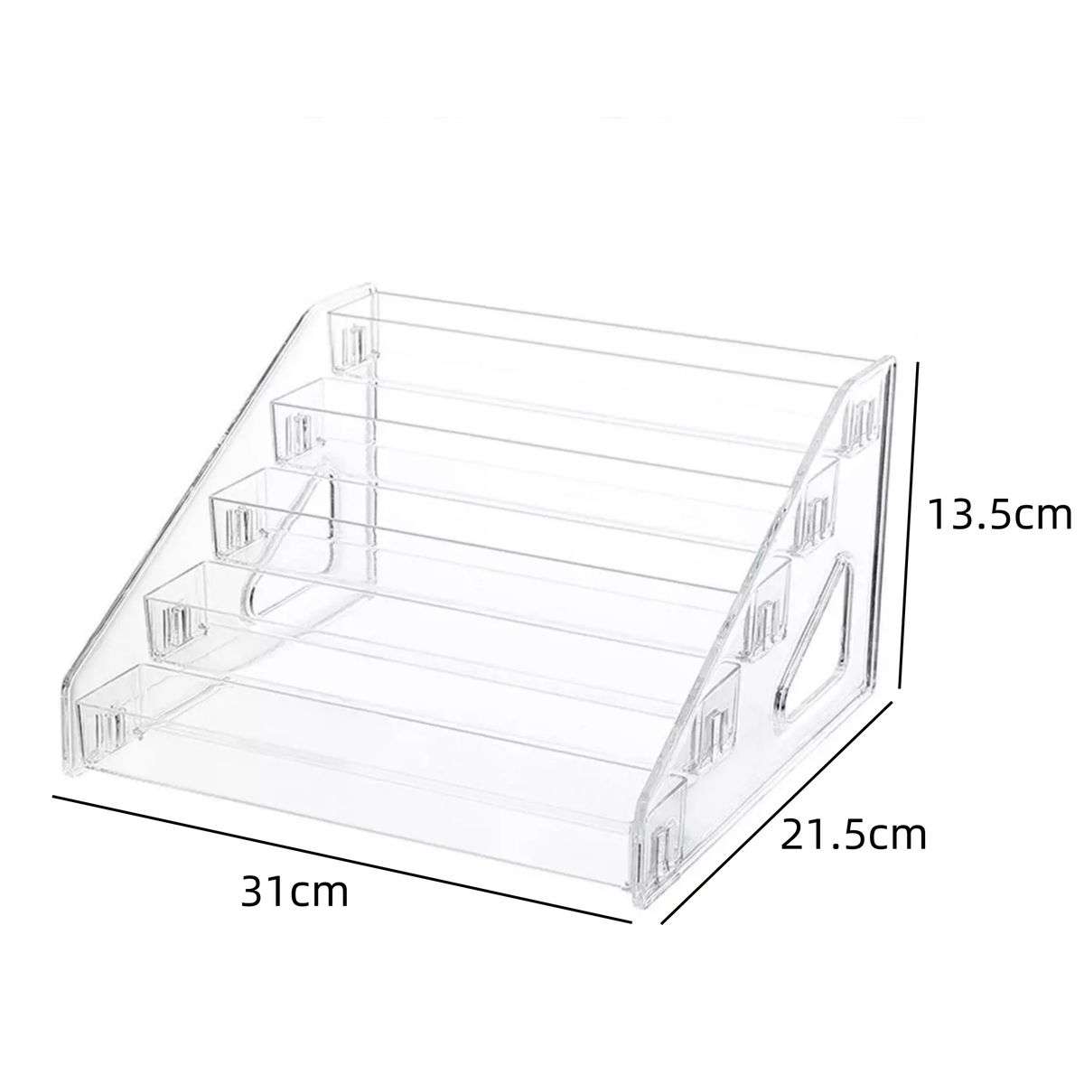 Acrylic 5 Layers Nail Polish Organizer Essential Oils Holder Makeup Rack