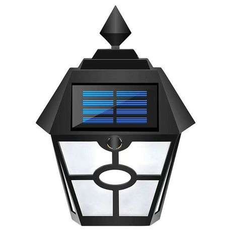 Sensor Solar LED Wall Lantern