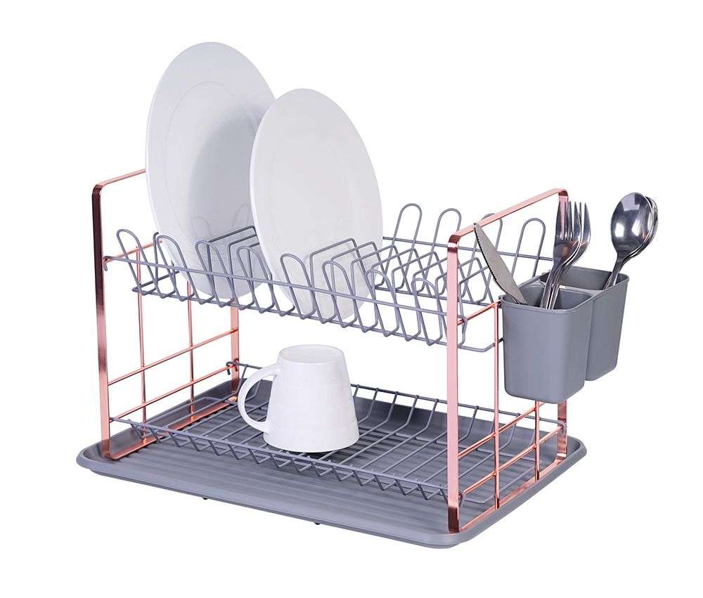 Berlinger Haus 48cm Stylish PP Dish Rack - Moonlight Collection (DISPLAY MODEL)