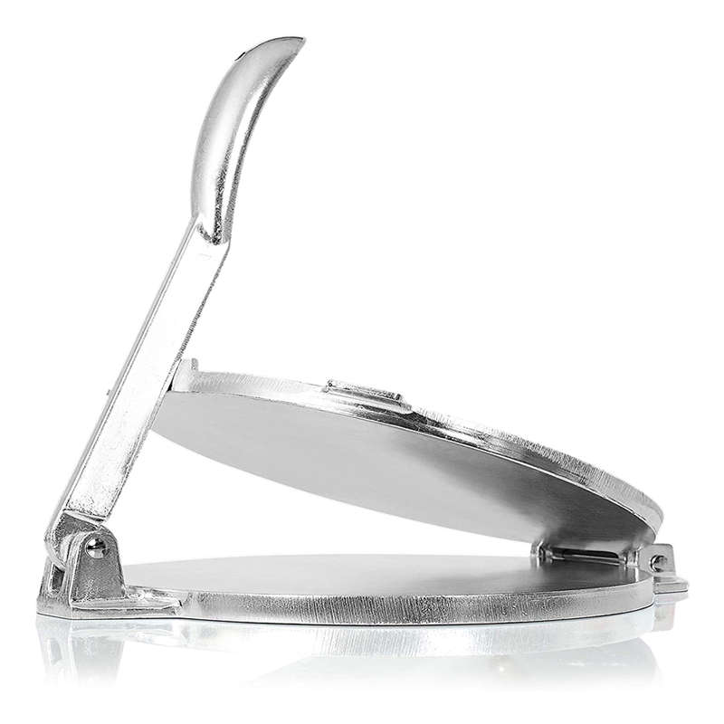 Silver Aluminum Kitchen Tortilla Baking Folder