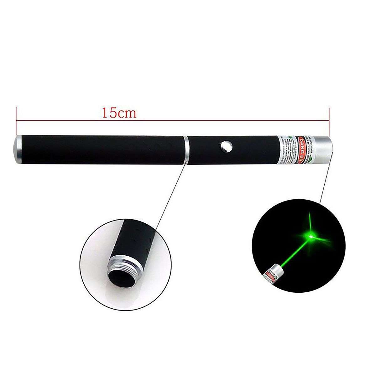 5 in 1 Green Laser Pointer Pen