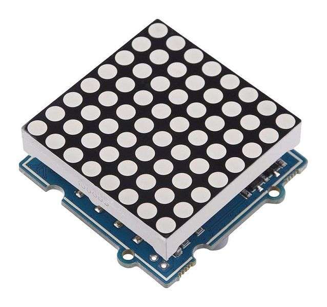 Seeed Studio (104020089) LED Matrix Board, with Driver, Red