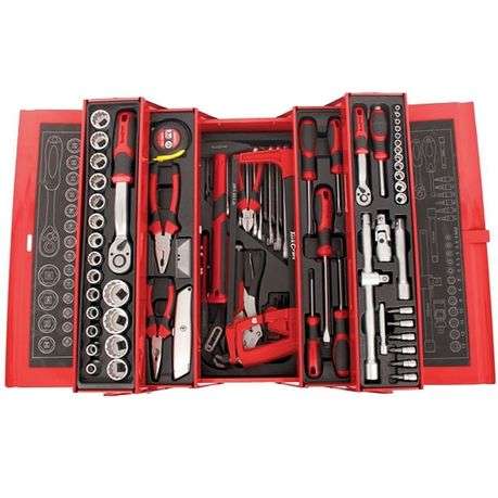 Tork Craft - 88 Piece Tradesman Tool Box - Tork Craft - 88 Piece Tradesman Tool Box