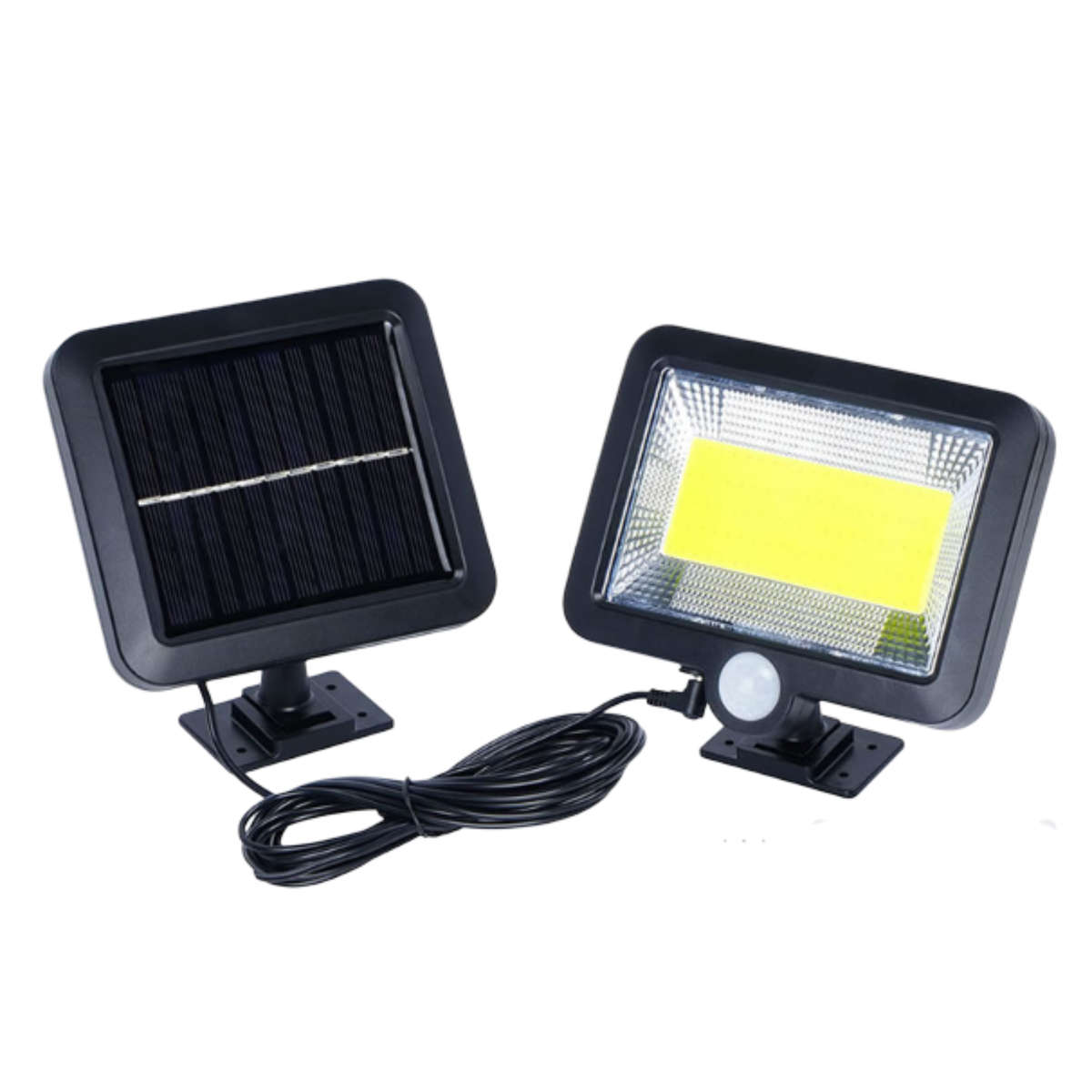 Solar-Powered Floodlight - High Lumen, Easy Install
