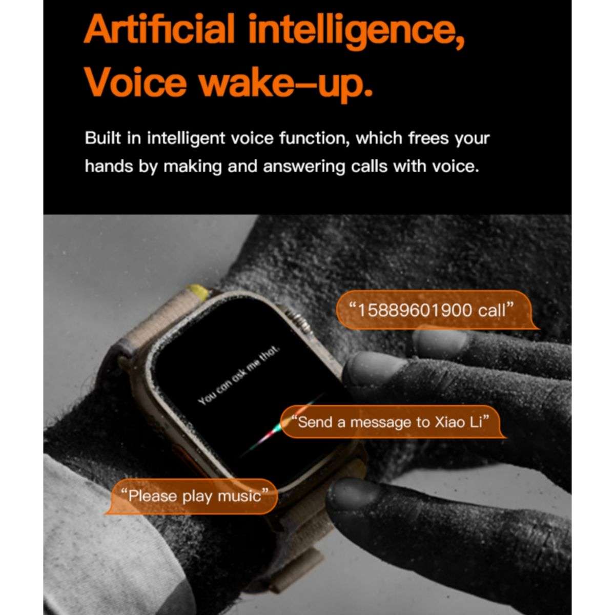 10 in 1 Smart Watch Set With 8 Straps