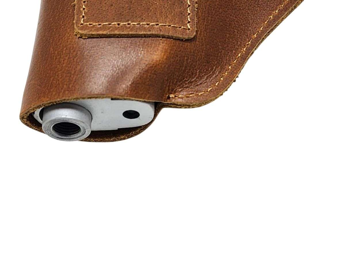 Universal Leather Holster - Left or Right Hand Changeable Clip