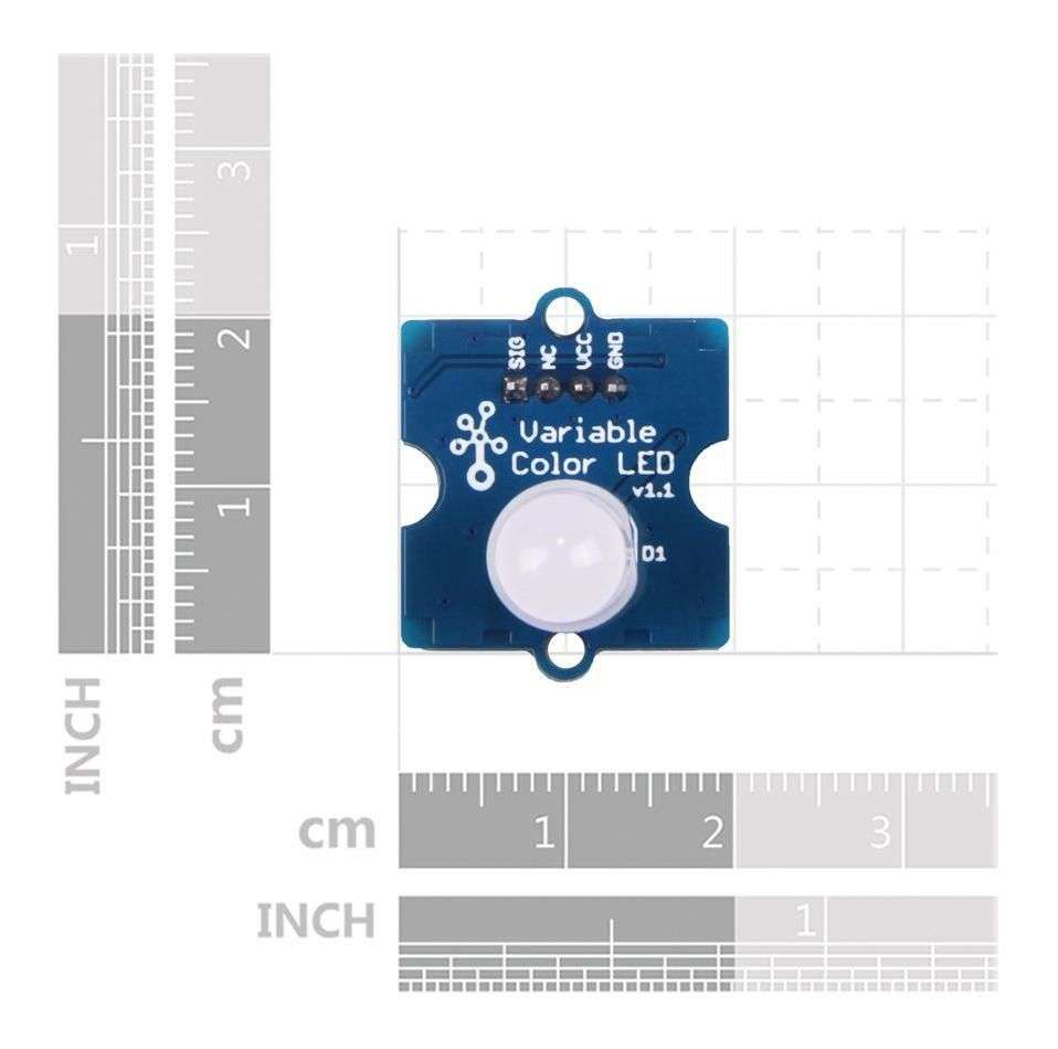Seeed Studio (101020472) Variable Colour LED, With Cable, 5 V