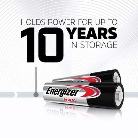 Energizer - 1.5v MAX Alkaline AAA Battery Card 2 - Energizer - 1.5v MAX Alkaline AAA Battery Card 2