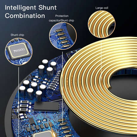 Aluminium Adjustable Phone Holder With Wireless Fast Charging - C123 ***UNBOXED DEAL***