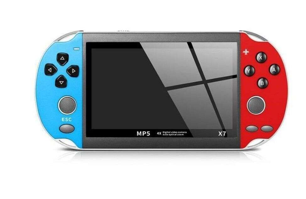 4.3inch Handheld MP5 X7 Retro Game Console-8GB