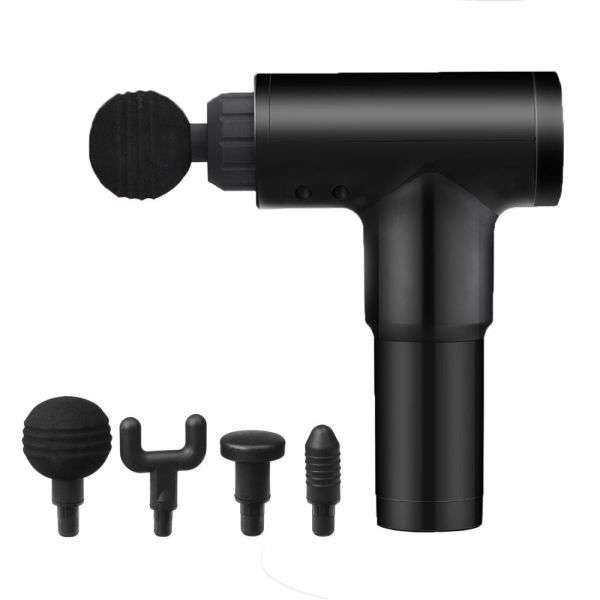Gun Massager Deep Tissue Pain Relief-Black