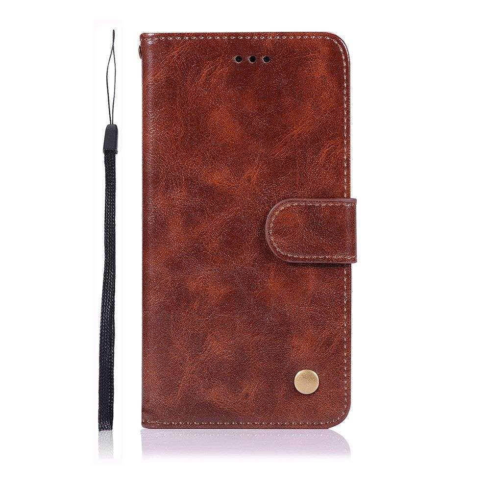 Vintage Faux Leather Wallet Flip Shockproof Case for Samsung Vintage A32 4G