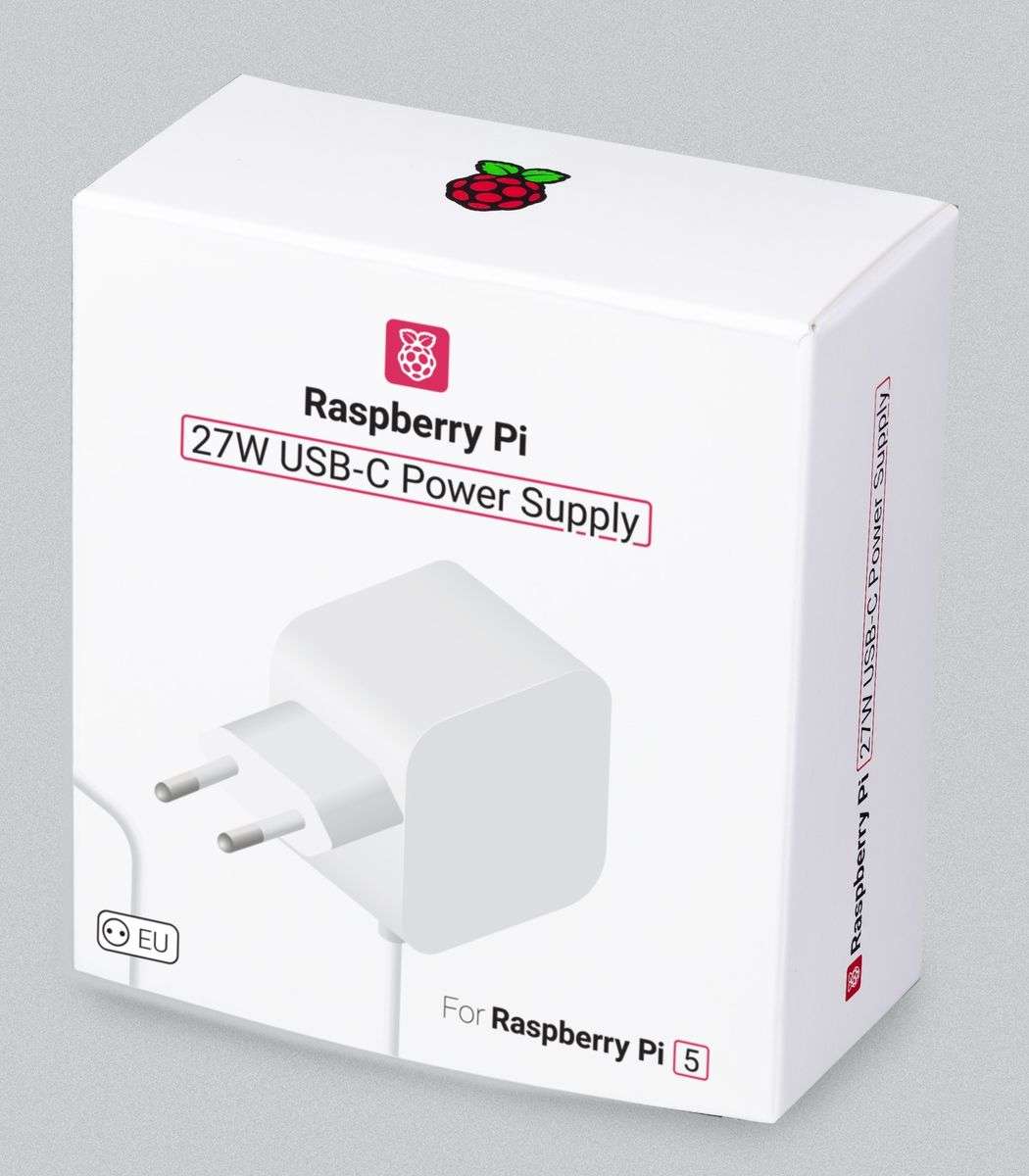 Raspberry Pi5 8GB Red/White Official Kit