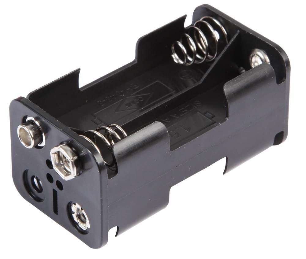 Multicomp Pro (MP000315) Battery Holder, Snap, 4 x AA