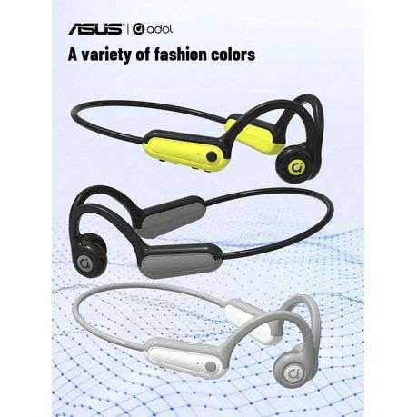 ASUS Adol - IPX8 Waterproof Wireless Bone Conduction Sports Headset - Green