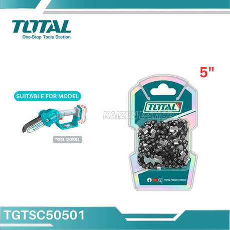 Total Tools - Saw chain - 12cm - Total Tools - Saw chain - 12cm