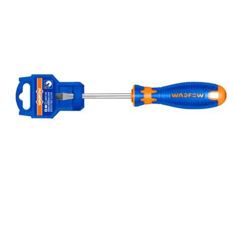 Wadfow - Slotted Screwdriver with Magnetised Tip - 5.5 x 100mm - Wadfow - Slotted Screwdriver wit...