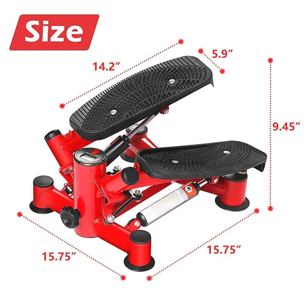 Heavy Duty Mini Fitness Twist Stepper Equipment