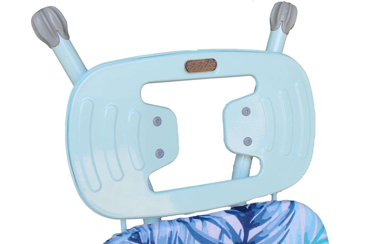 110 x 33cm Mesh Ironing Board with Safety Iron Rest - Blue Palm (PLEASE READ DESCRIPTION)