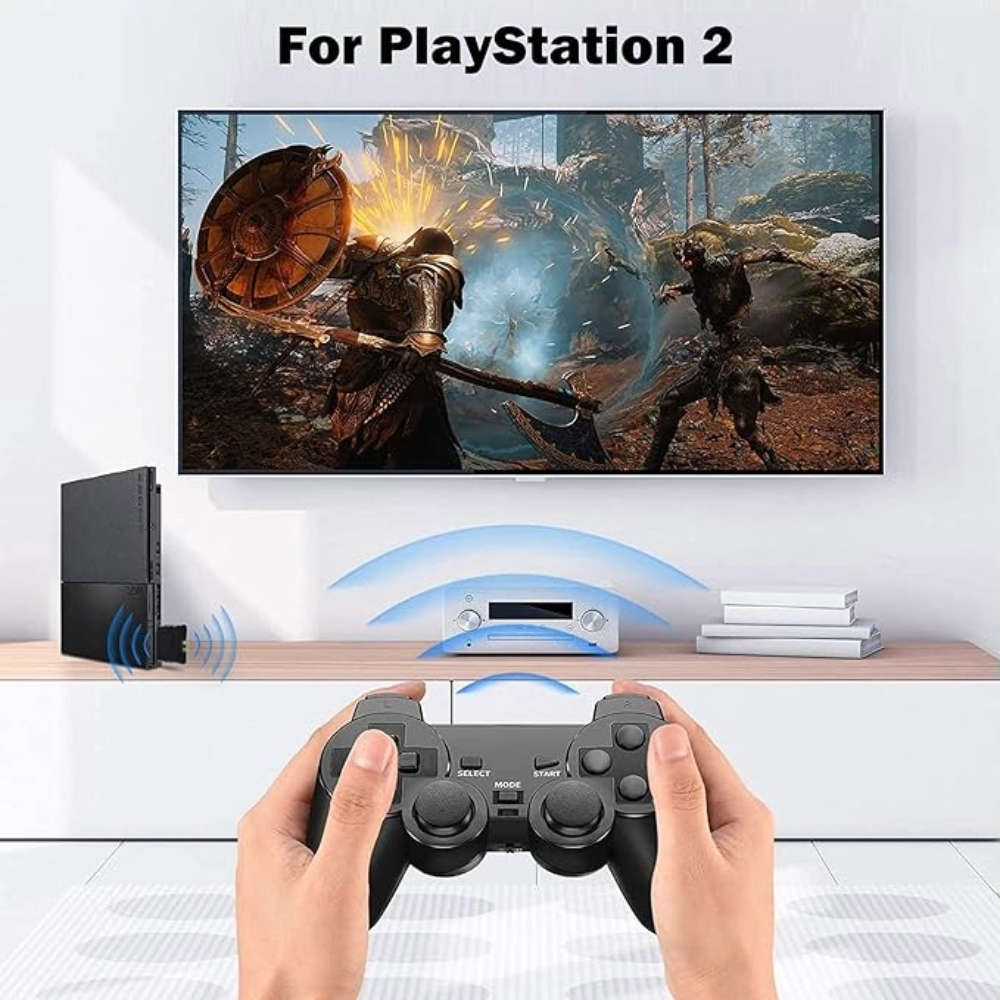 PlayStation Generic Controller - PlayStation 2 Wireless Controller - Open Box